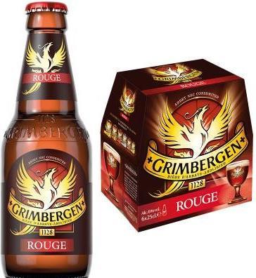 Produktbild Grimbergen ROUGE Bier Kiste / Belgien (24 x 25 cl)