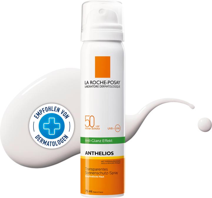 Actual product image La Roche Posay Anthelios Anti-Shine (Sun cream face, SPF 50, 75 ml)