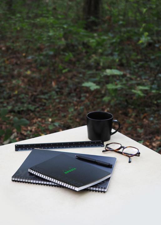 Actual product image Rhodia Rhodiactive Greenbook (A5, Checked, Soft cover)