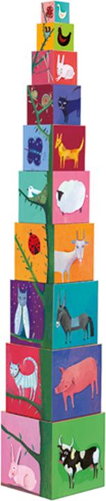 Produktbild Djeco Pyramide Natur und Tiere