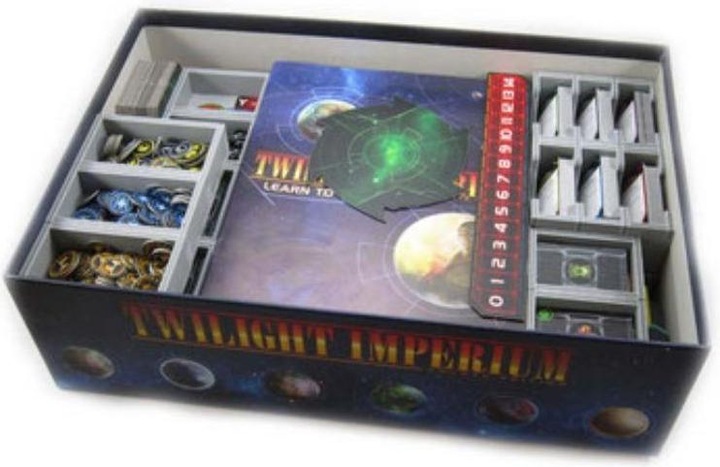Actual product image Folded Space FS-TI4 - Insert - For Twilight Imperium 4th Edition