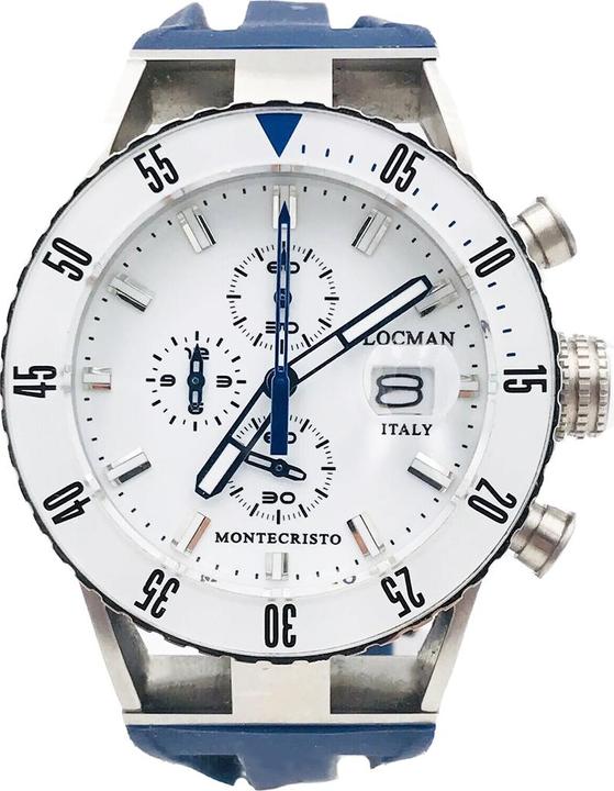 Produktbild Locman Italy Herrenuhr Montecristo Diver Chrono Ref. 0512 (Chronograph, 44 mm)