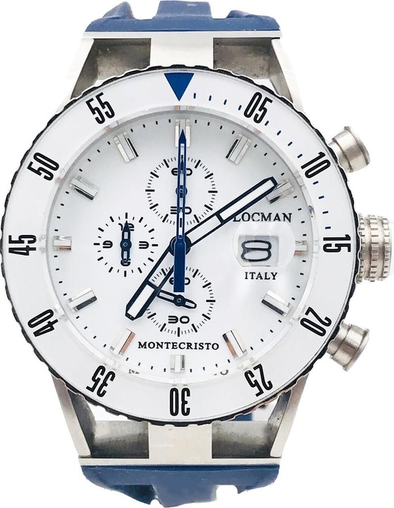 Produktbild Locman Italy Herrenuhr Montecristo Diver Chrono Ref. 0512 (Chronograph, 44 mm)
