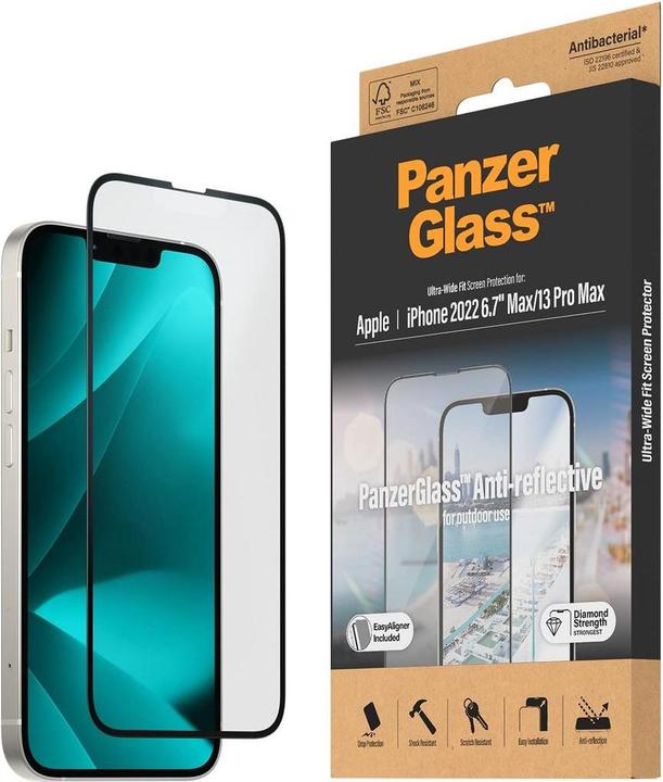 Produktbild PanzerGlass Ultra Wide Fit (1 Stk., Apple iPhone 13 Pro Max, Apple iPhone 14 Plus)