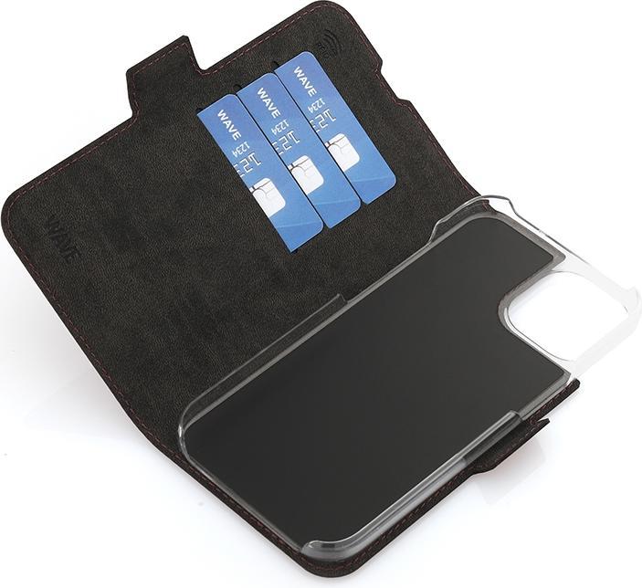 Immagine prodotto Wave Custodia per libri -suojakotelo, MagSafe-yhteensopiva, iPhone 15, sangria affumicata (Apple iPhone 15)