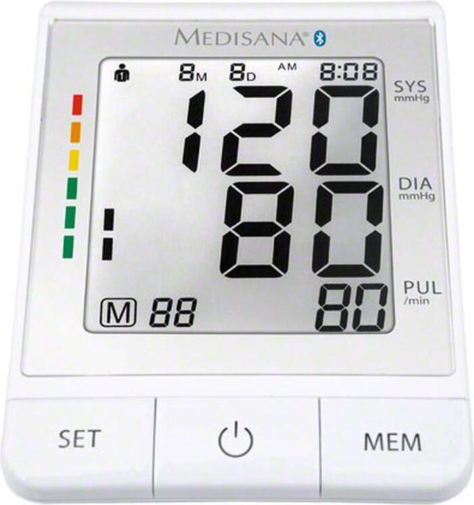 Immagine prodotto Medisana BU 584 connect Misuratore di pressione del braccio superiore con bracciale grande 23-43 cm (Sfigmomanometro per braccio)