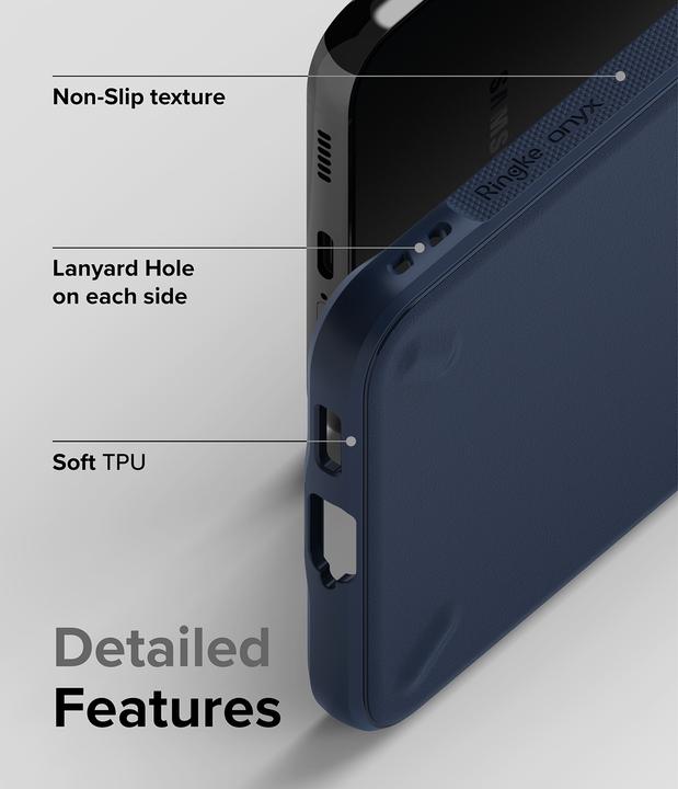 Produktbild Ringke Onyx Durable Cover for Samsung Galaxy S22 + (S22 Plus) navy blue (Samsung Galaxy S22+)