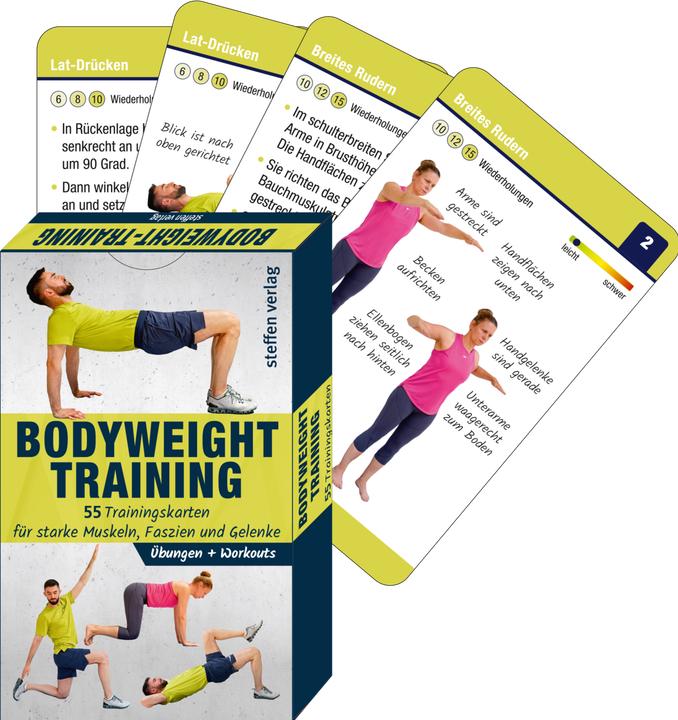 Image du produit Trainingskarten Bodyweight-Training (Allemand, Ronald Thomschke, 2023)