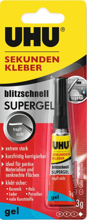 UHU Sekundenkleber Super Power (3 g, 3.10 ml)