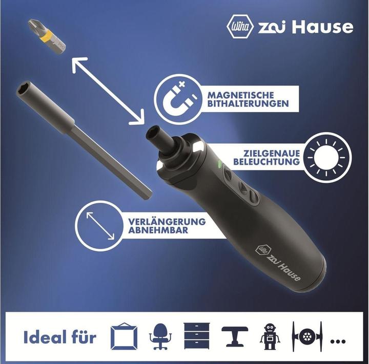 Produktbild Wiha zai Hause E-Schraubendreher Set, 11-tlg.