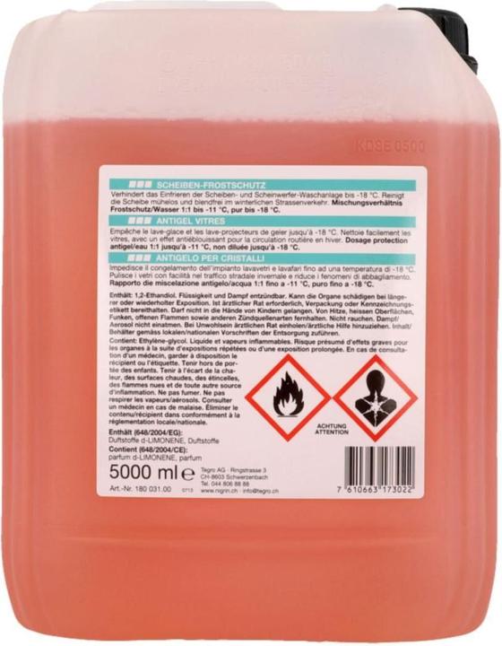 Immagine prodotto Nigrin Parabrezza antigelo (5 l)