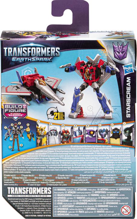 Immagine prodotto Hasbro Transformers - Earthspark Deluxe Class - Starscream