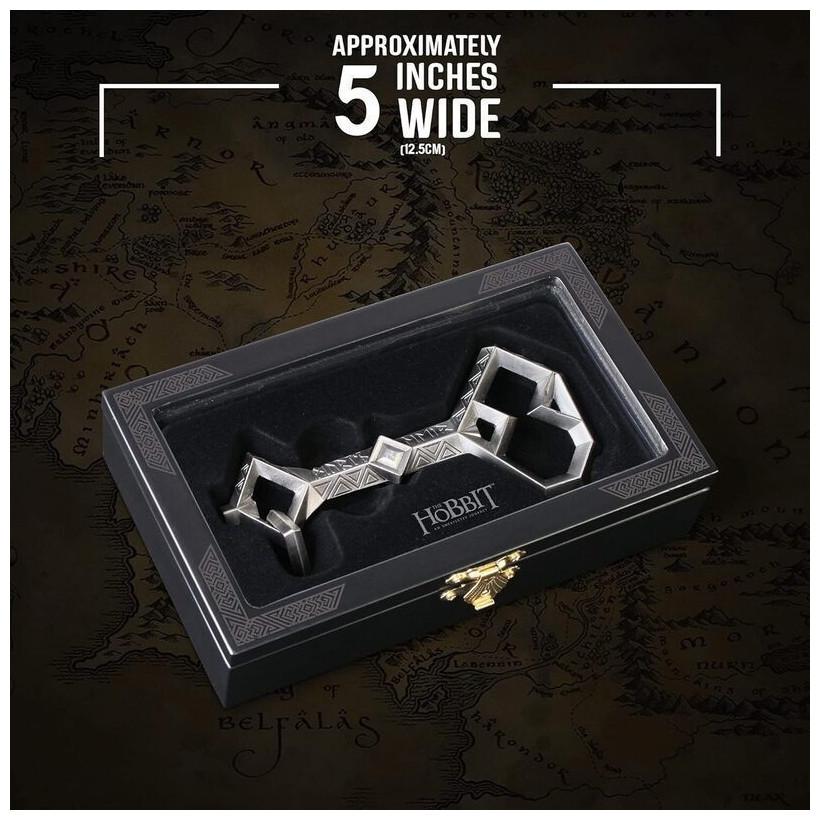 Thumbnail - Noble Collection Le Hobbit Un voyage inattendu réplique 1/1 clé d'Erebor 14 cm