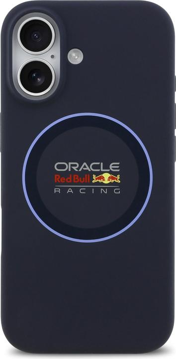 Actual product image Red Bull Silicone Blue Ring MagSafe Case for iPhone 17 Navy (Apple iPhone 17)
