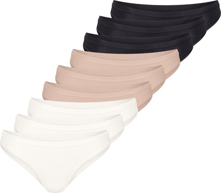 Beige, Schwarz, Weiss