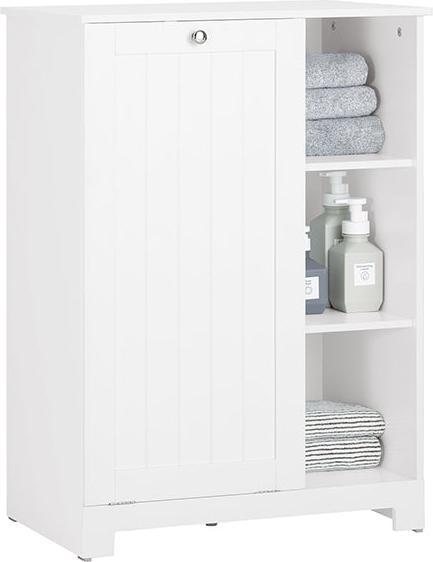 SoBuy Laundry cupboard with laundry bag