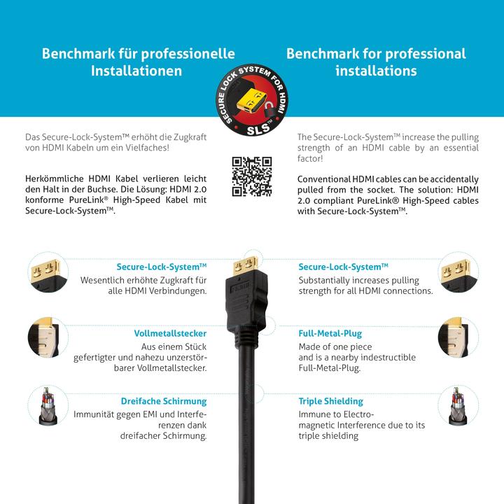 Produktbild Purelink HDMI (Typ A) — HDMI (Typ A) (2 m, HDMI)
