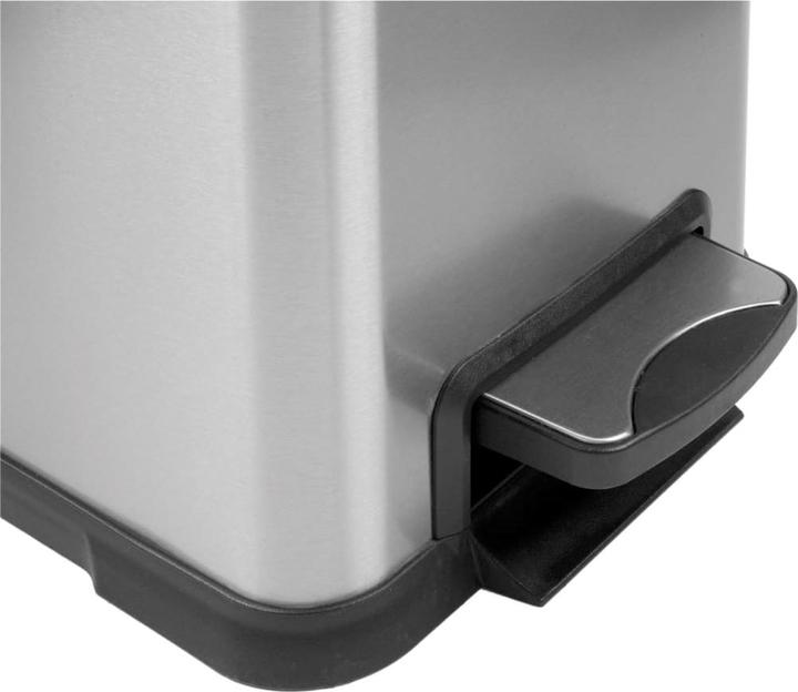 Produktbild kaiserkraft Tretabfallsammler aus Edelstahl (30 l)