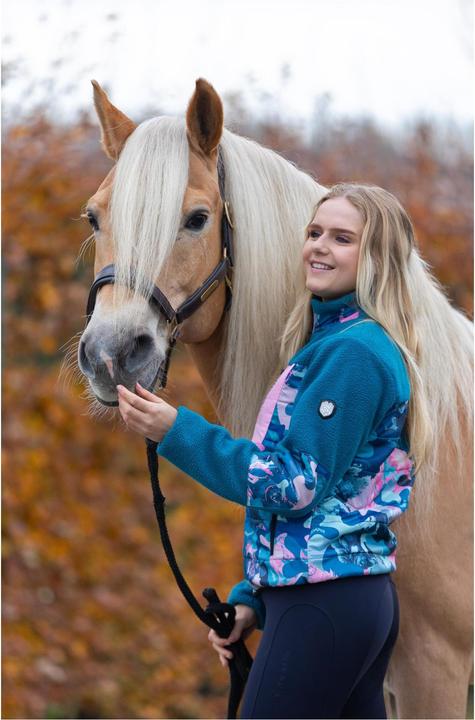 Actual product image Soulhorse Crazy Connection teddy fleece mix jacket (M)