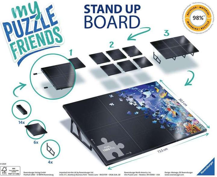 Produktbild Ravensburger Puzzle Staffelei (1000 Teile)