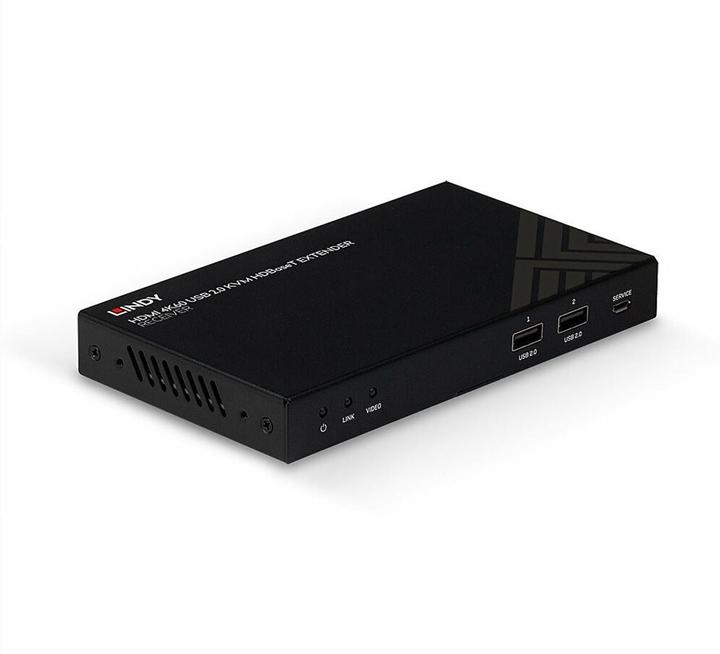 Produktbild Lindy 150m HDMI 4K60, IR, RS232 HDBT KVM Extender Receiver, kompatibel mit 38387-8
