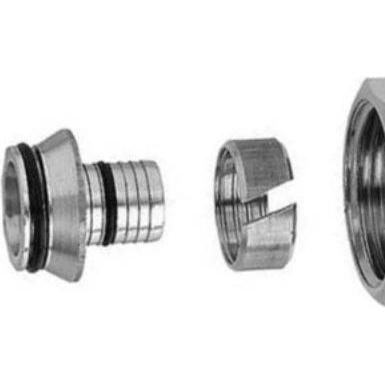 Danfoss klemring G 3/4 A Ø - 16 stål og kobberrør, Zubehör Heizen