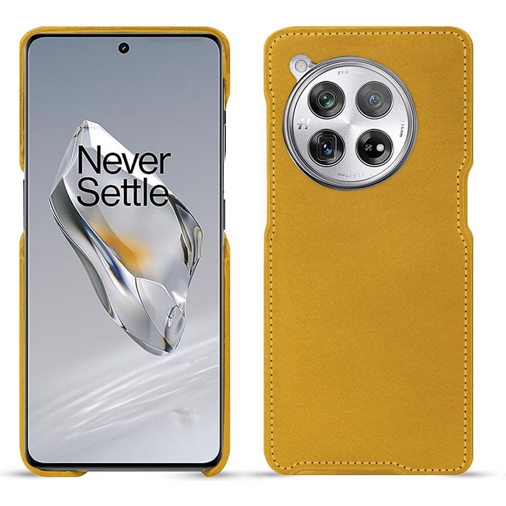 Noreve Lederschutzhülle (OnePlus 12), Smartphone Hülle, Orange