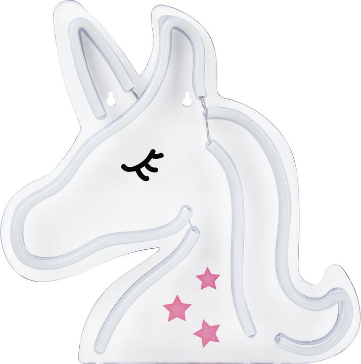 Immagine prodotto Beliani Decorazione da parete con luce al neon LED rosa set di 3 SUSIE (240 lm)