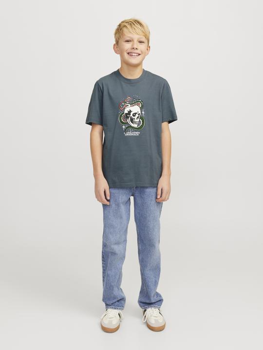 Image du produit Jack & Jones Joranatomy Skull Tee Ss Crew Neck Sn Jnr (152)