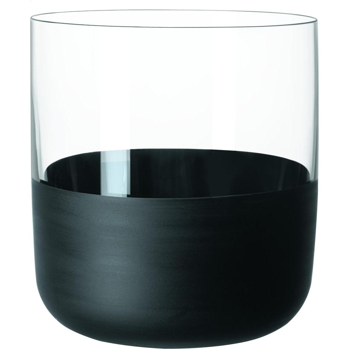 Villeroy & Boch Shot Glas / Schnapsglas, Set 4tlg Manufacture Rock, Cocktailgläser, Schwarz