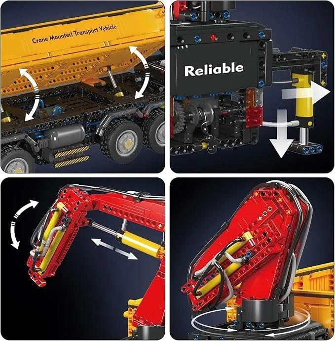 Produktbild Mould King Ferngesteuerter Kranwagen-Bausatz