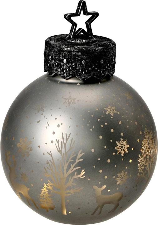 Produktbild Angela Bruderer LED-Dekokugel «Silber»