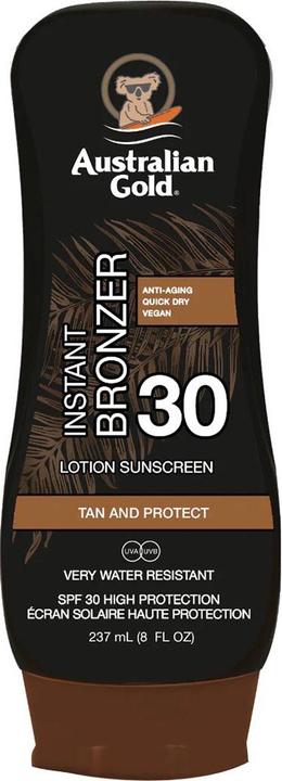 Actual product image Australian Gold Lotion with Bronzer (Sun lotion, SPF 30, 237 ml, 237 g)