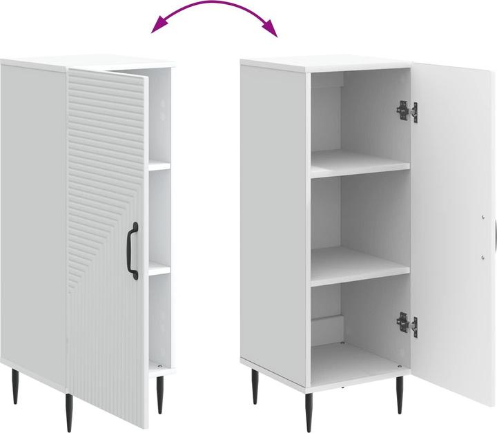 Produktbild vidaXL Sideboard (34.50 x 33 x 89.50 cm)