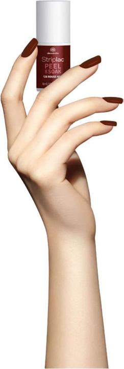Produktbild Alessandro Striplac Peel or Soak Rouge Noir 8 ml (128 Rouge Noir, Abziehbarer Nagellack)