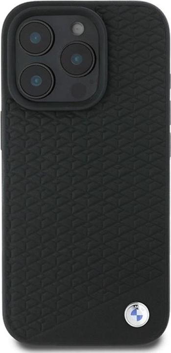 Immagine prodotto BMW BMHMP16X23RDDK Custodia rigida per iPhone 16Pro Max 6,9" in pelle con diamante e logo in metallo (Apple iPhone 16 Pro Max)