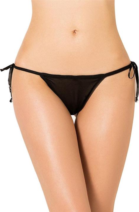 Christine Le Duc Dekorative StringTanga Schwarz