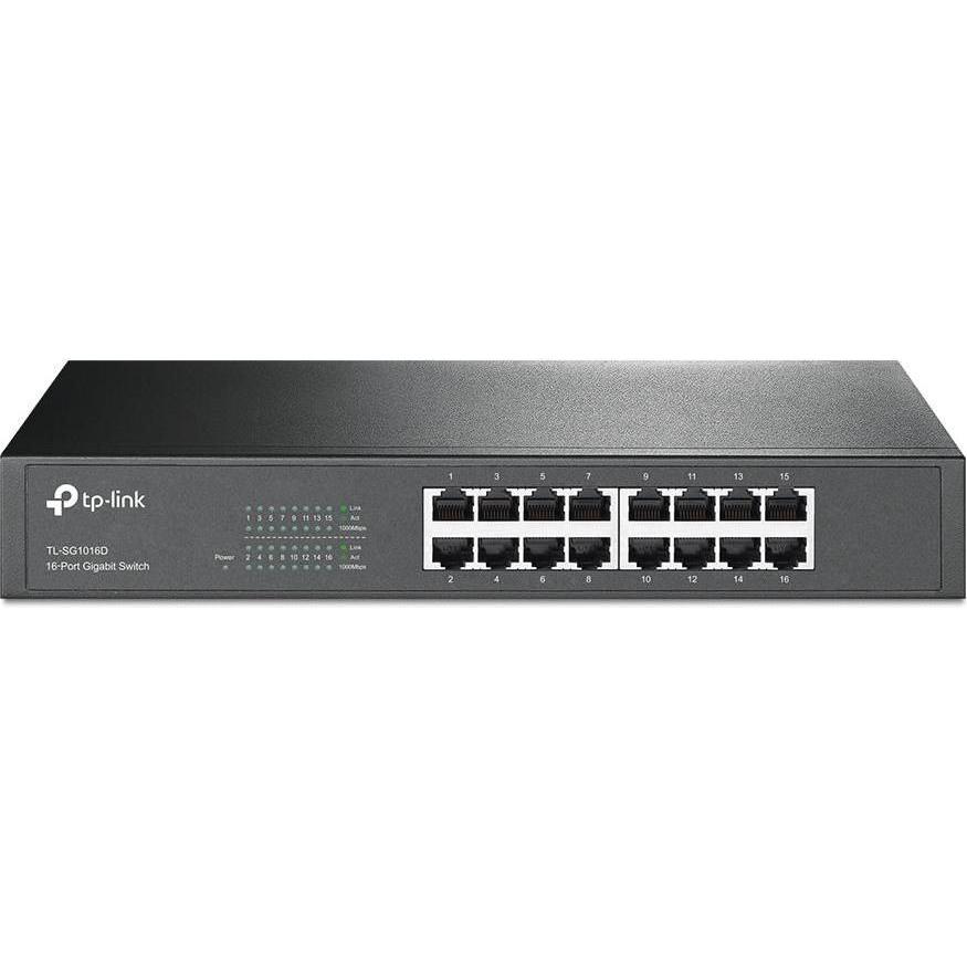 Omada 16-Port Gigab. ECO-Switch 19", Netzwerk Switch