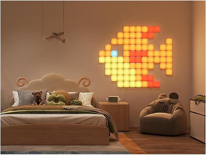 Actual product image Govee Mini light panels RGBIC segment colours