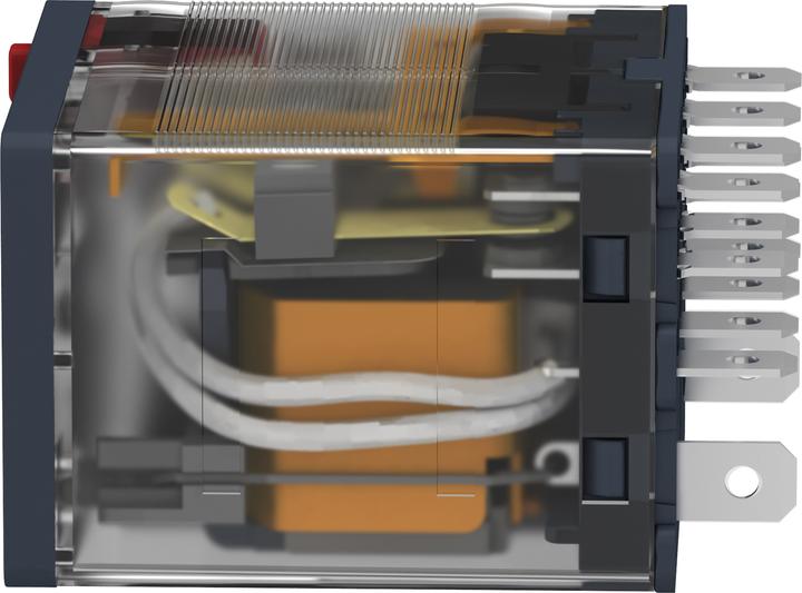Produktbild Schneider Electric Leistungsrelais RPM, 4 W, 15 A, 120VAC, RPM42F7