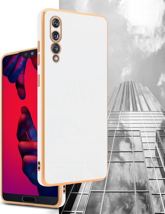 Image du produit Cadorabo Housse pour Huawei P20 PRO / P20 PLUS en TPU avec protection pour appareil photo LM130 Style (Huawei P20 Plus, Huawei P20 Pro)