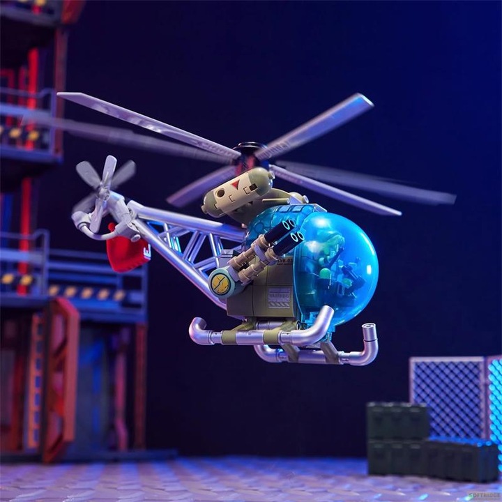 Actual product image GED Metal Slug 3 Helicopter Set Costruzioni 344pz Pantasy