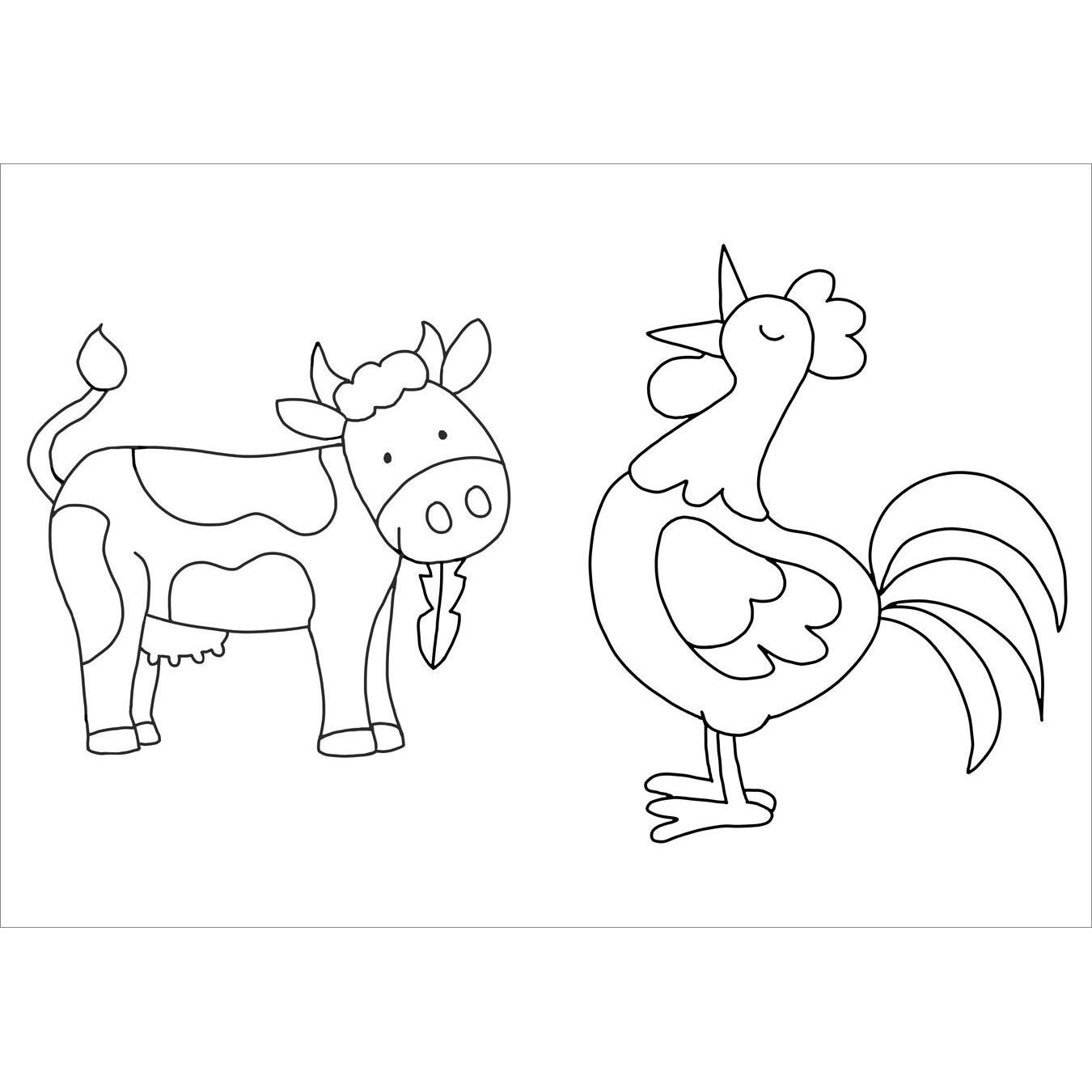 Thumbnail - Tessloff Mein erstes dickes Malbuch. Tiere