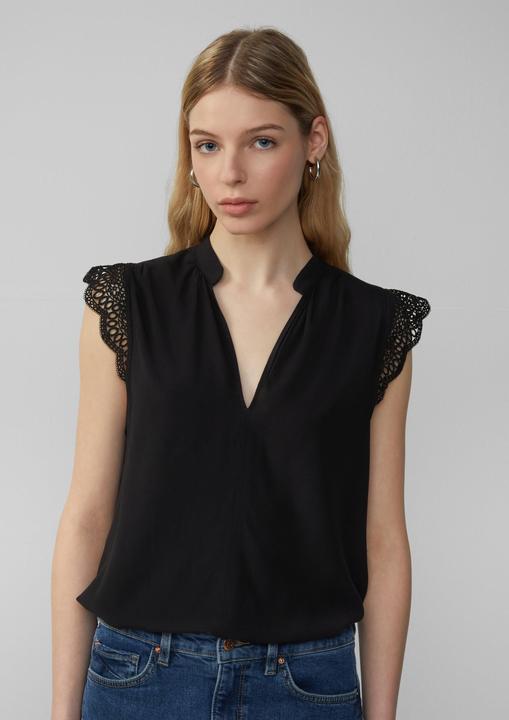 Immagine prodotto S.Oliver Bluse Locker geschnittenes Blusentop aus Viskose (38)