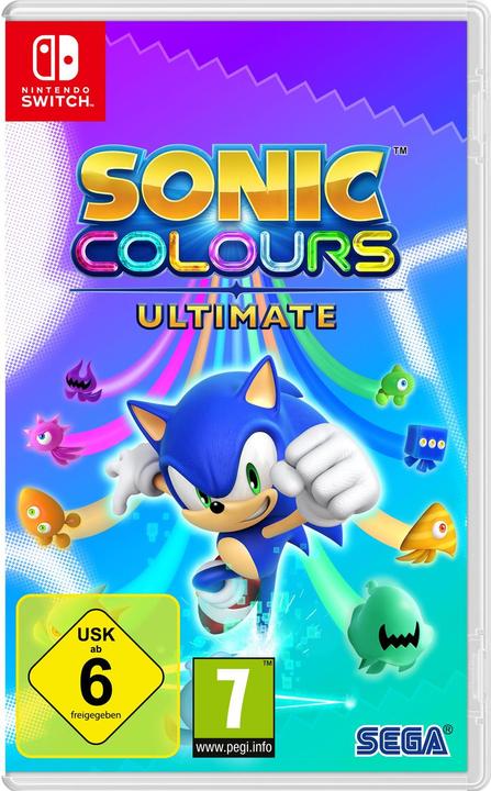 Actual product image Sega Sonic Colours: Ultimate (Switch, DE, EN, FR, IT)