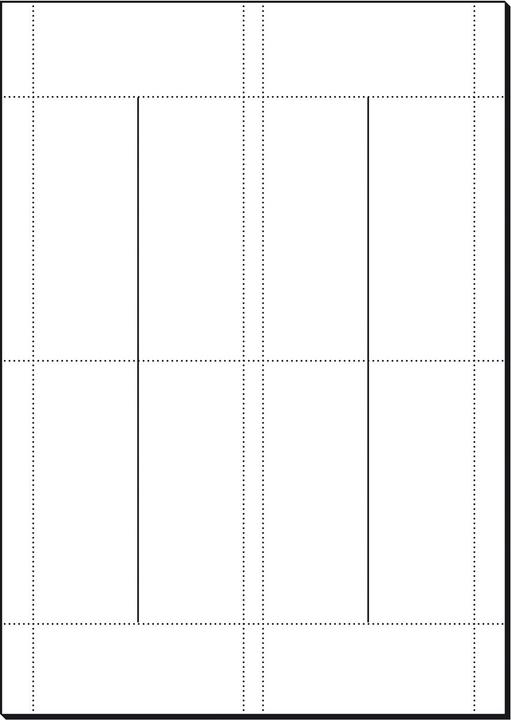 Actual product image Sigel Place cards (A4, 185 g/m², 20 x)