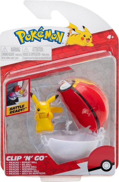 Produktbild Jazwares Clip'n'Go Poké Balls
