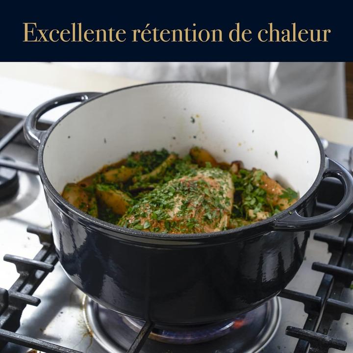 Produktbild Tefal Pierre Gagnaire Heritage Gusseisentopf (Bräter + Schmortopf, Gusseisen)