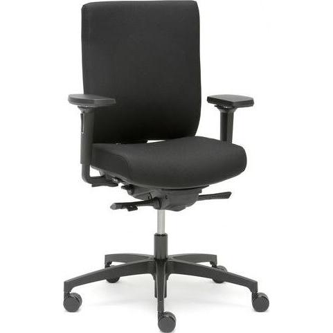 Dauphin, Bürostuhl, Drehstuhl AJ 4845 NPR Kunststoff Schwarz