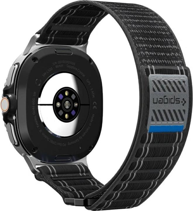Actual product image Spigen WBFO Band for Samsung Galaxy Watch 8 / Classic (40/44/46mm) black (20 mm, 22 mm, Nylon)